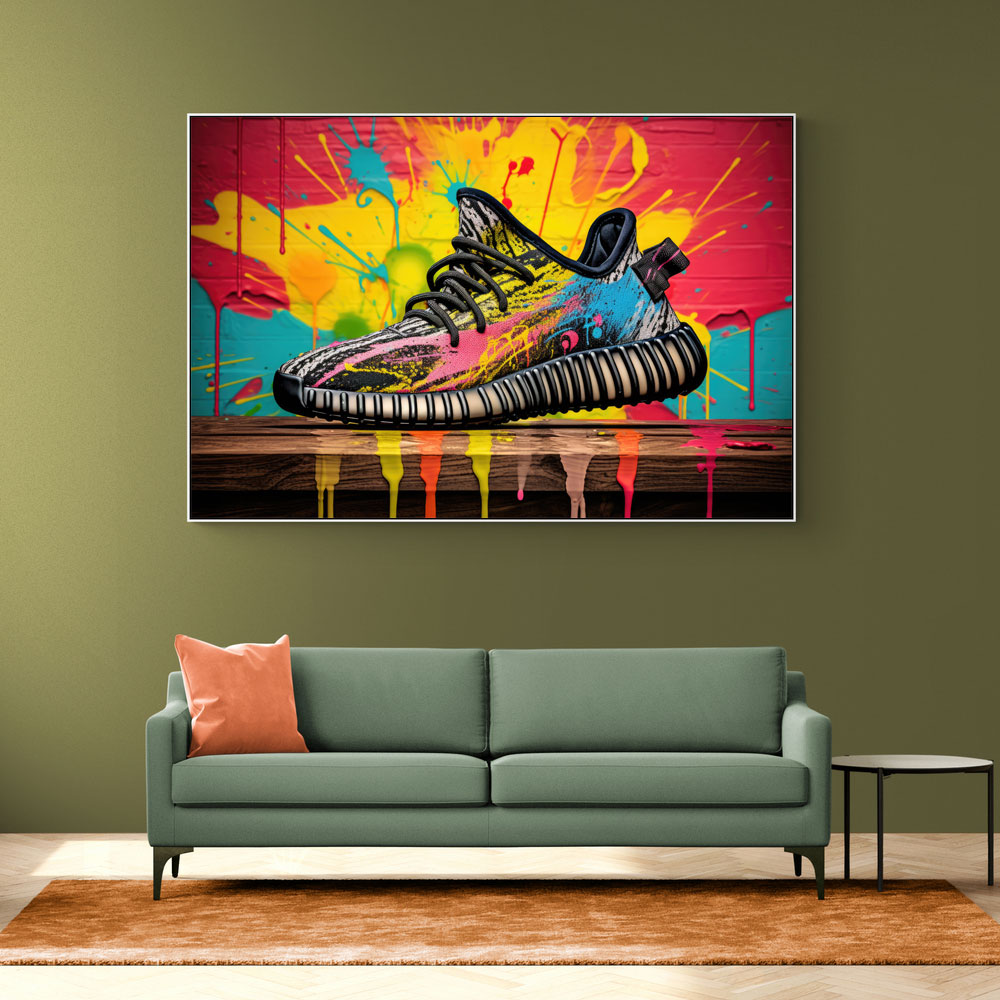 Graffiti shop yeezy discount